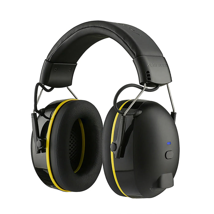 Casque antibruit rechargeable, jaune