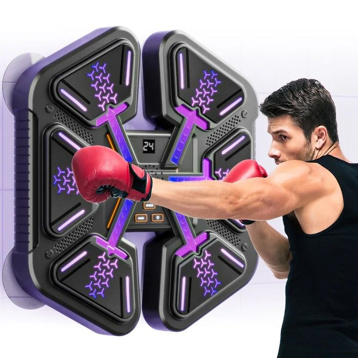 Entraîneur intelligent de boxe avec musique