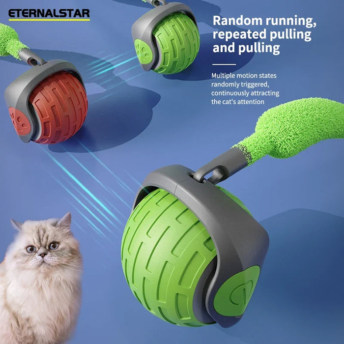USB-uppladdningsbar rullande leksakskula