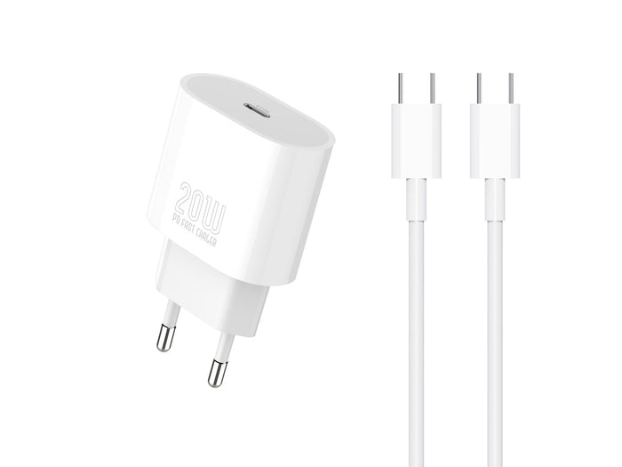 Techancy TA2824 USB-C PD 3.0-laddare på 20 W med USB-C-kabel