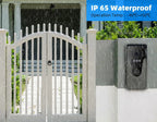 Smart wireless video intercom with touchscreen