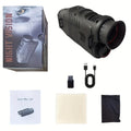 Infrared monocular with 10× digital zoom and LED light