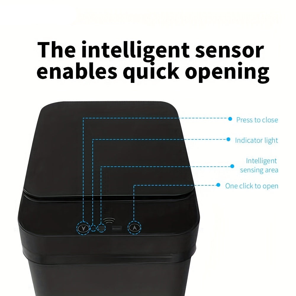 Poubelle automatique à capteur intelligent