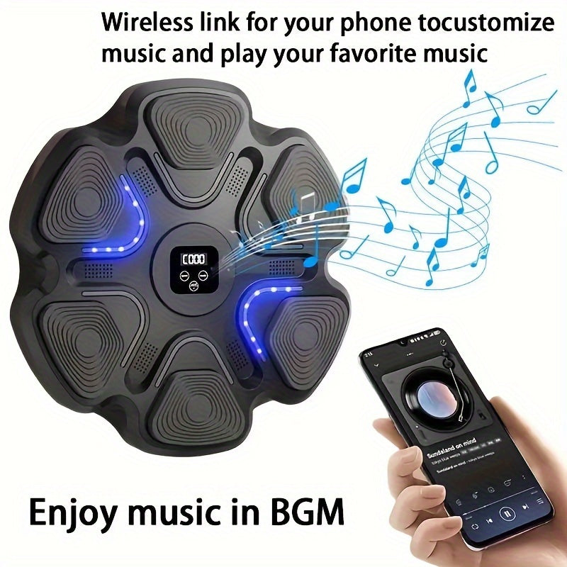 Smart musikboxningsmaskin för vägg