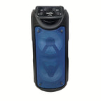 Portable outdoor wireless speaker with LED lights