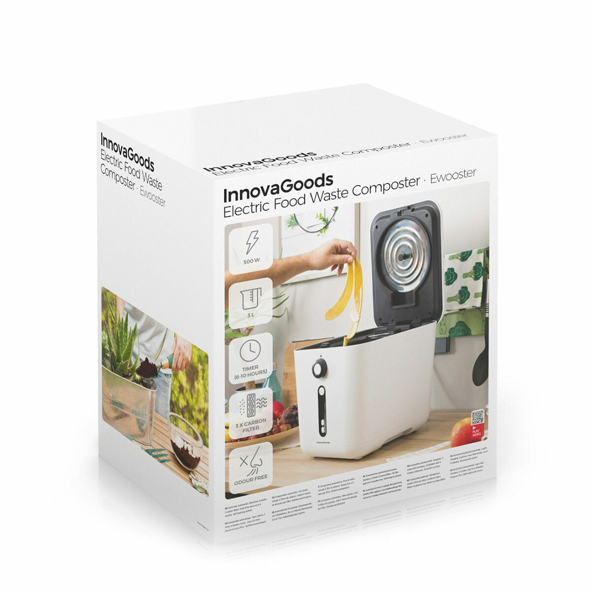 Electric kitchen composter Ewooster InnovaGoods