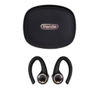Matte black and rose gold AIR Active 2.0 sports earbuds
