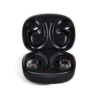Matte black and rose gold AIR Active 2.0 sports earbuds