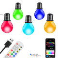 Ljusgirlang med smarta LED-lampor och Wi-Fi