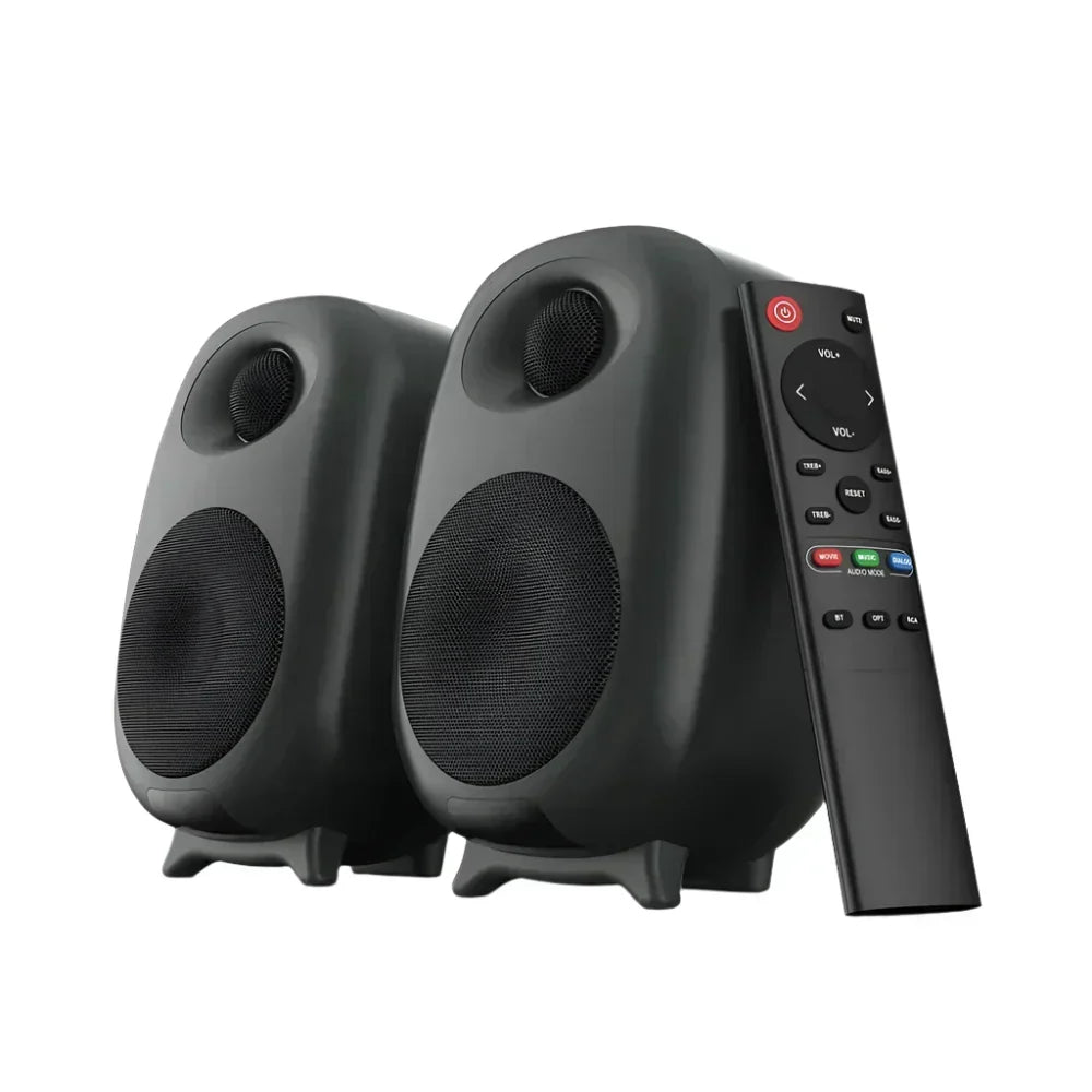 Barre de son Bluetooth de 60 W pour PC et télévision, noire