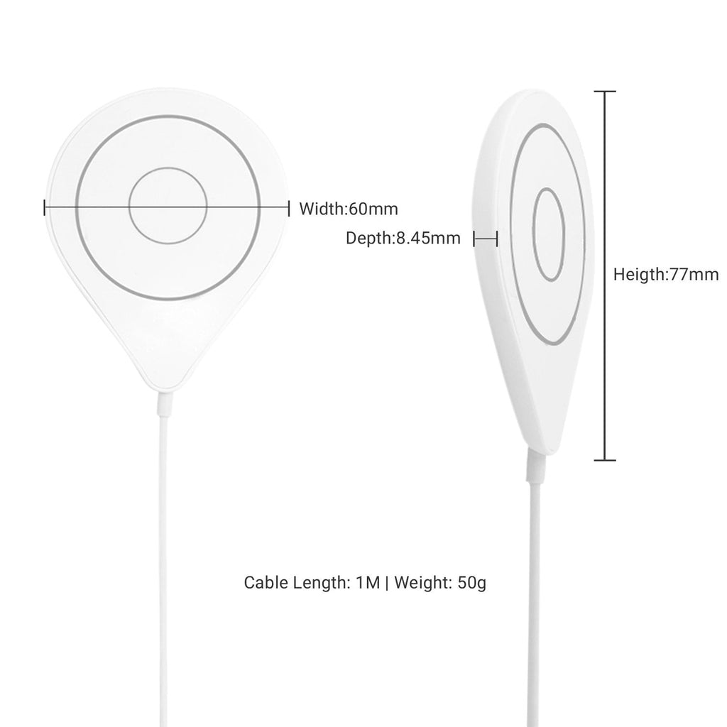 Chargeur sans fil magnétique ultrafin Jabees MAG-C, jusqu’à 15 W
