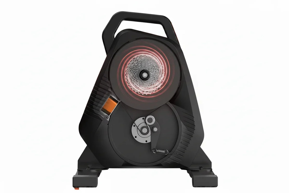Smart indoor bicycle trainer