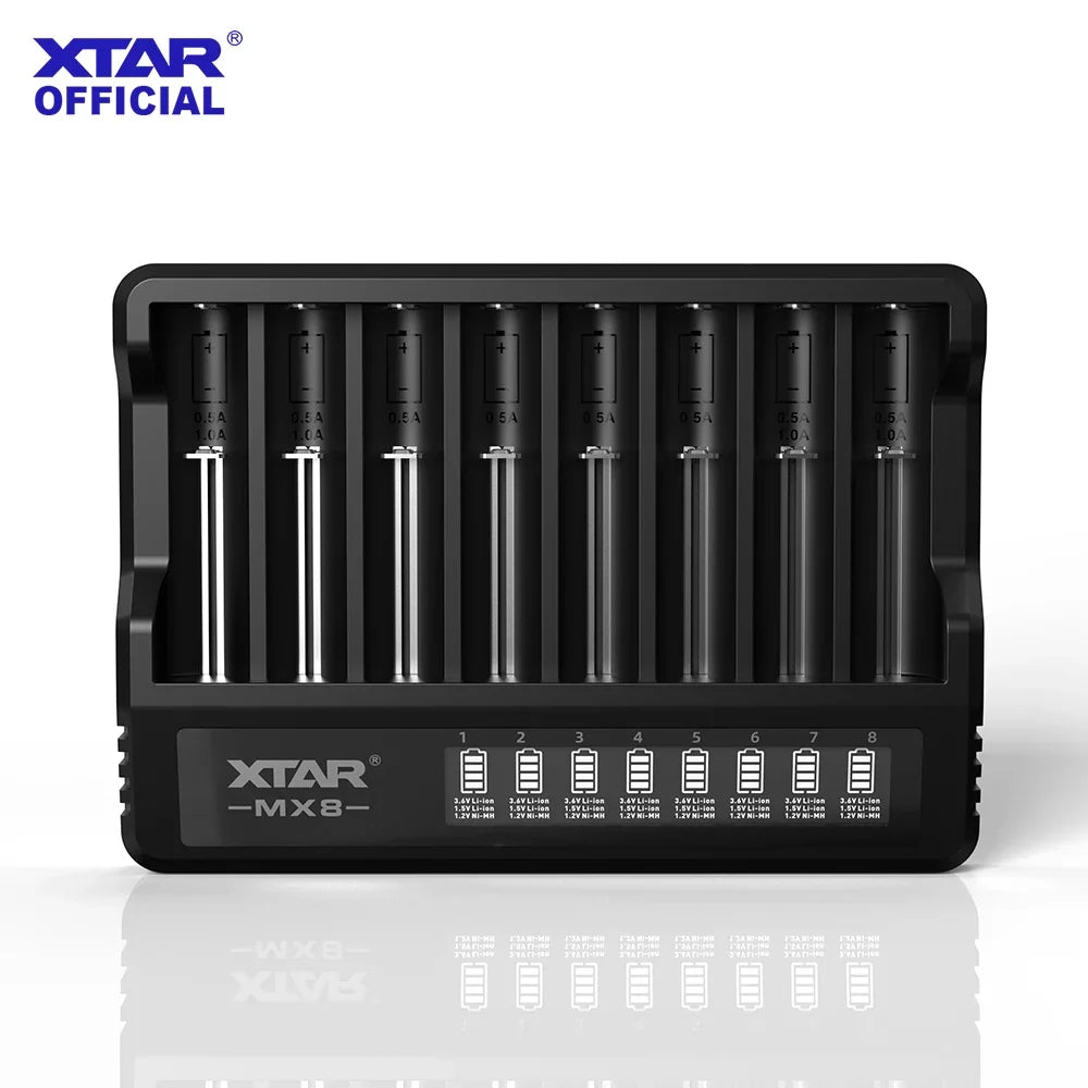 XTAR MX8 Smart Battery Charger-0