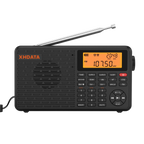 Radio numérique stéréo portable, noire