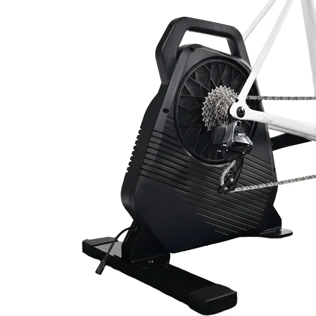 Smart indoor bicycle trainer