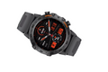 Montre connectée Bluetooth pour homme, noire