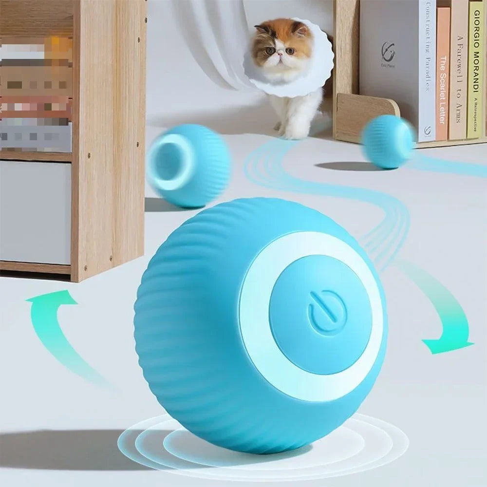 Balle roulante intelligente et interactive pour chiens et chats