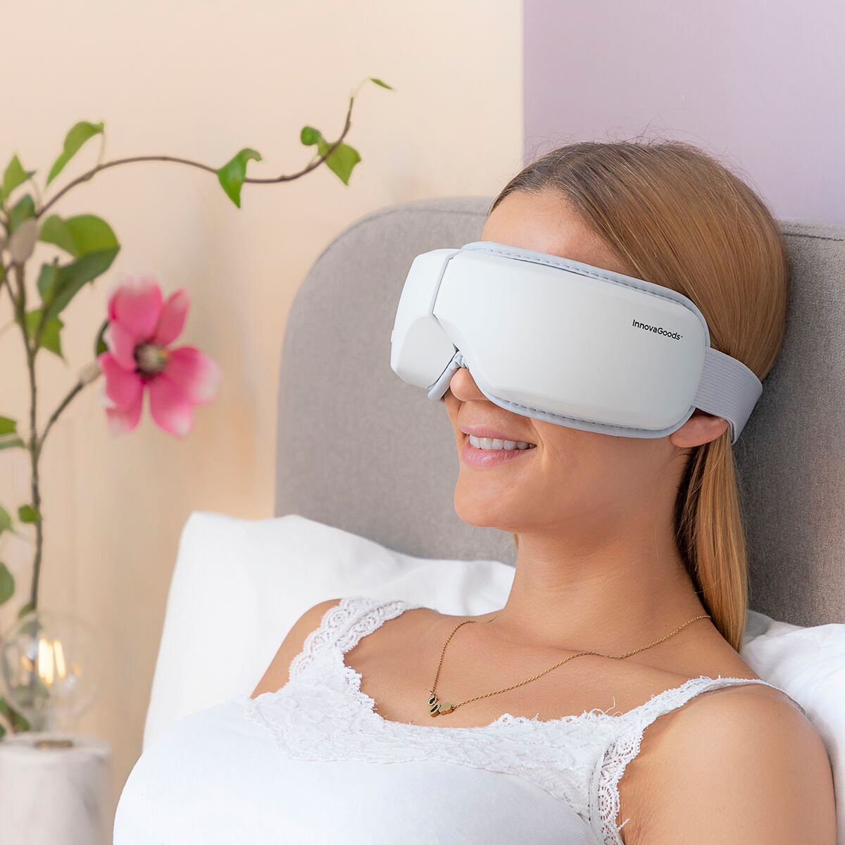 Eyesky InnovaGoods 4-i-1 ögonmassage med luftkompression