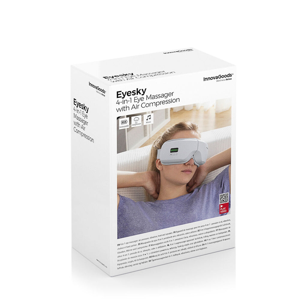 Eyesky InnovaGoods 4-i-1 ögonmassage med luftkompression