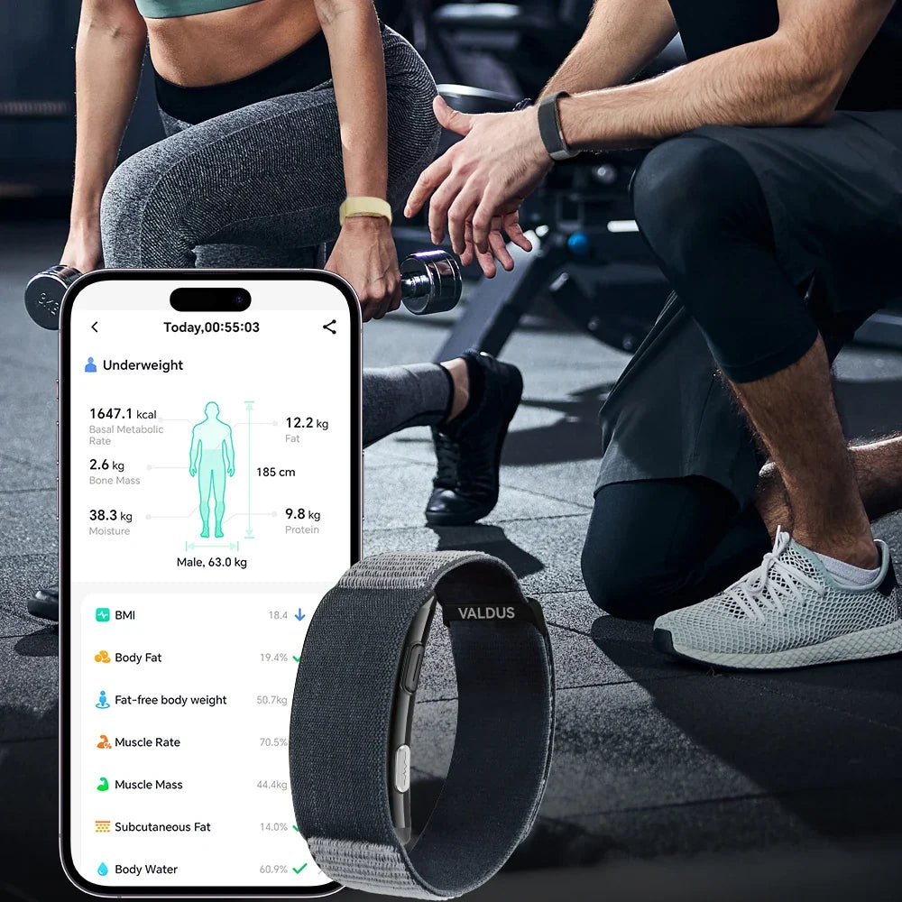 Smart armband VALDUS VITRO med EKG-funktion