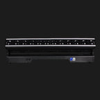 Rörlig LED-ljusramp N2 DMX 12 × 40 W för scener och DJ-bruk