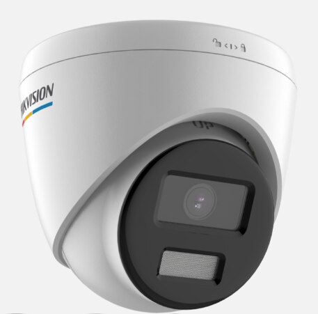 Hikvision 2 MP färg-IP-säkerhetskamera med inbyggd mikrofon