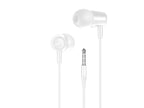 Techancy Auricular In Ear com Fio 3.5mm TD8025 Estereo Confortavel Som Claro com Controlo em Linha para Telemovel e Tablet-0
