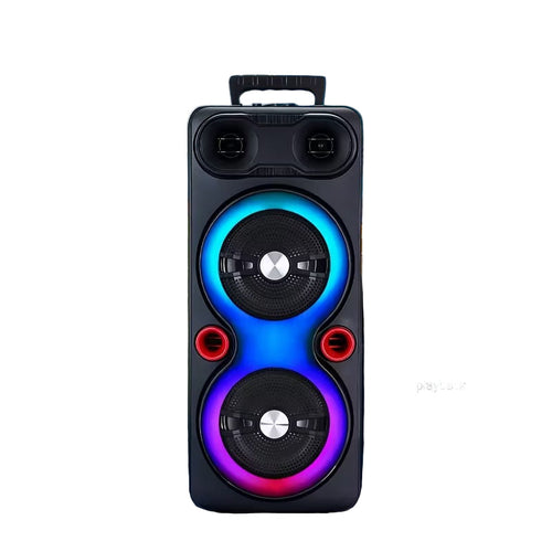 Trådlös partyhögtalare med RGB-belysning och bas
