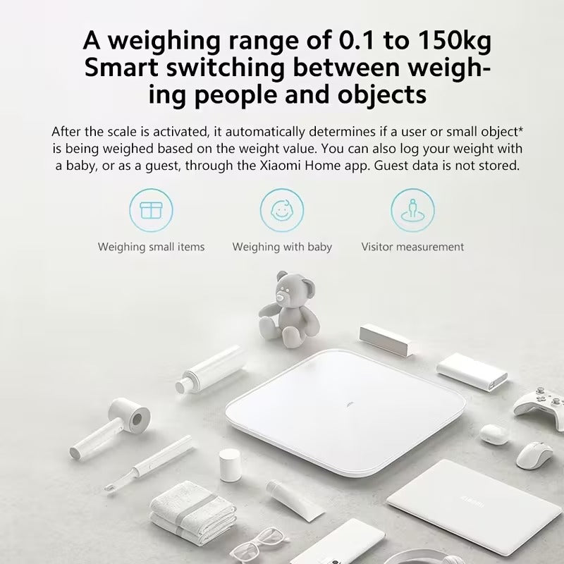 Smart digital våg med BMI-mätning