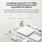 Smart digital våg med BMI-mätning