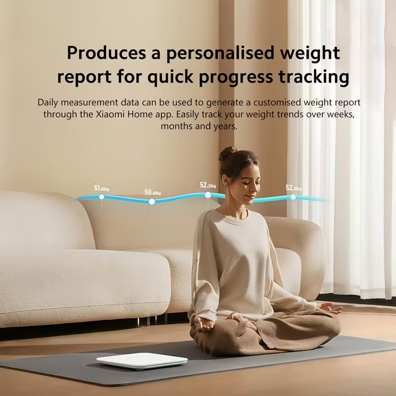 Smart digital våg med BMI-mätning