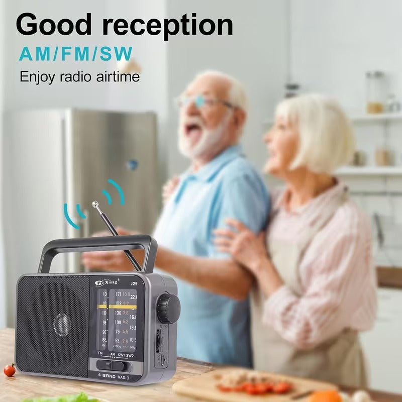 AM/FM Transistor Radio with USB Charging-3