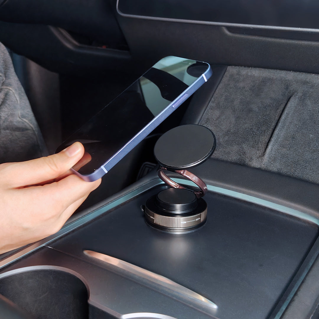 Jabees MagMount Flex magnetiskt mobilfäste med sugkopp, 360°