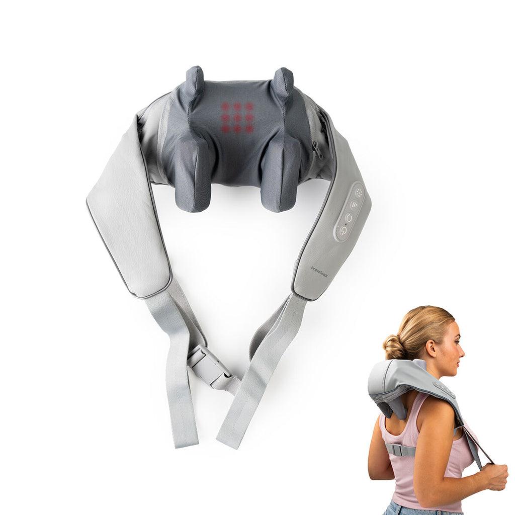 Rechargeable 6D neck and back massager Silax InnovaGoods